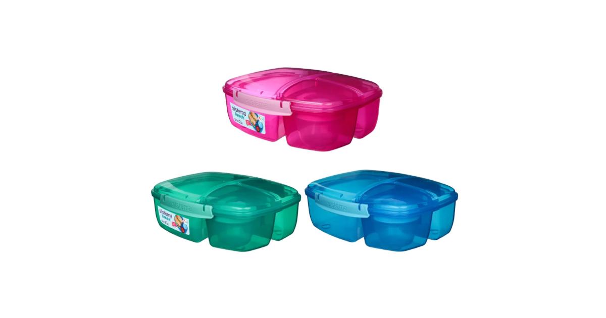 Sistema Triple Split Lunch and Yogurt | SIS/40920 | Mkateb.com