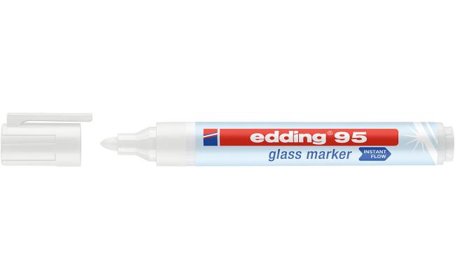Edding E-95 Glass Marker White