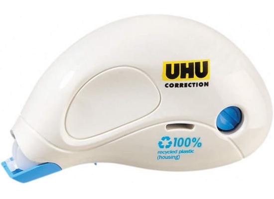 UHU Correction Ruller Compact for Fast, Clean and Line Accurate Correction, 10 m x 5 mm