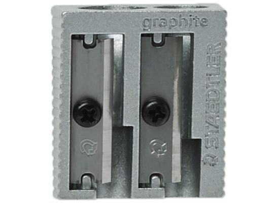 Staedtler Aluminium Double Hole Pencil Sharpener