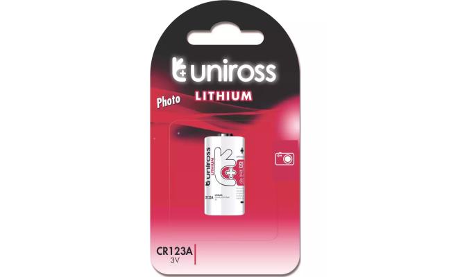 Uniross CR123A Industrial Lithium Battery