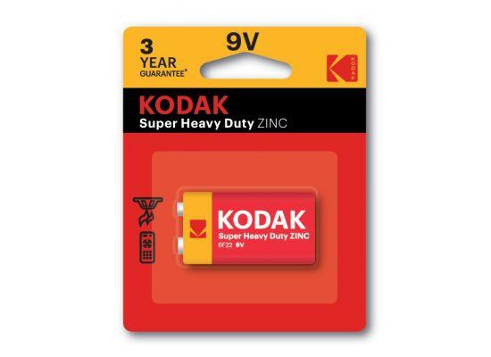 Kodak Zinc Extra Heavy Duty 9V Battery Pack Of 1