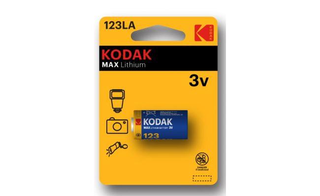 Kodak Ultra Lithium Battery 123 A