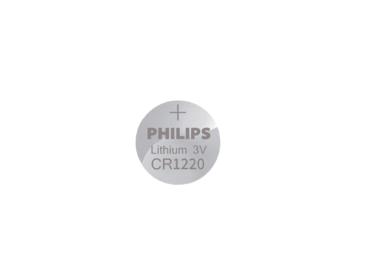 Philips Lithium Cell Button Batteries CR1220 - Pack of 5