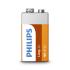 Philips LongLife Zinc Batteries 9V - Pack of 1