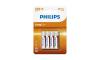 Philips LongLife Zinc Batteries AAA - Pack of 4