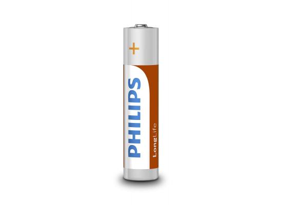 Philips LongLife Zinc Batteries AA - Pack of 4