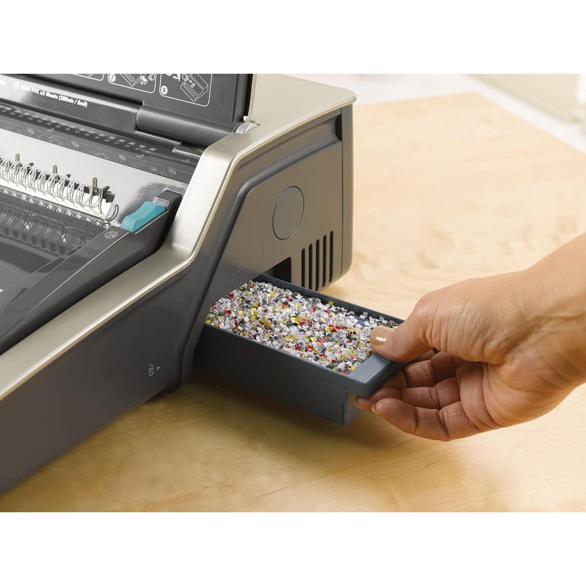 Fellowes Galaxy-E Electric Wire Binding Machine w/ Starter Kit