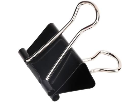 Binder Clips 15mm , Pack Of 12