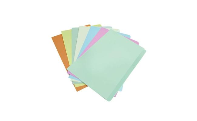 Carton A4 Bristol Color pack of 100 sheets