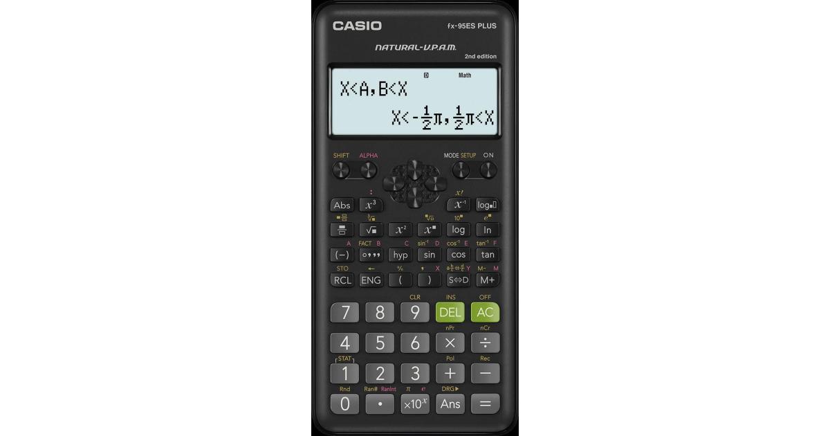Casio fx 95 clearance es