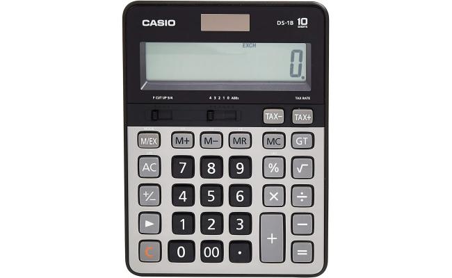 Casio Desktop Calculator DS-1B 10 Digits Display