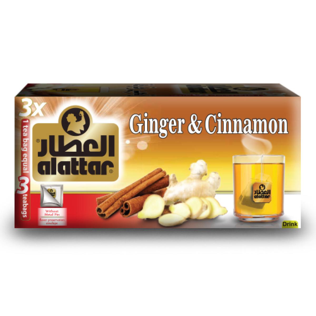Alattar Cinnamon and Ginger 20 Bags