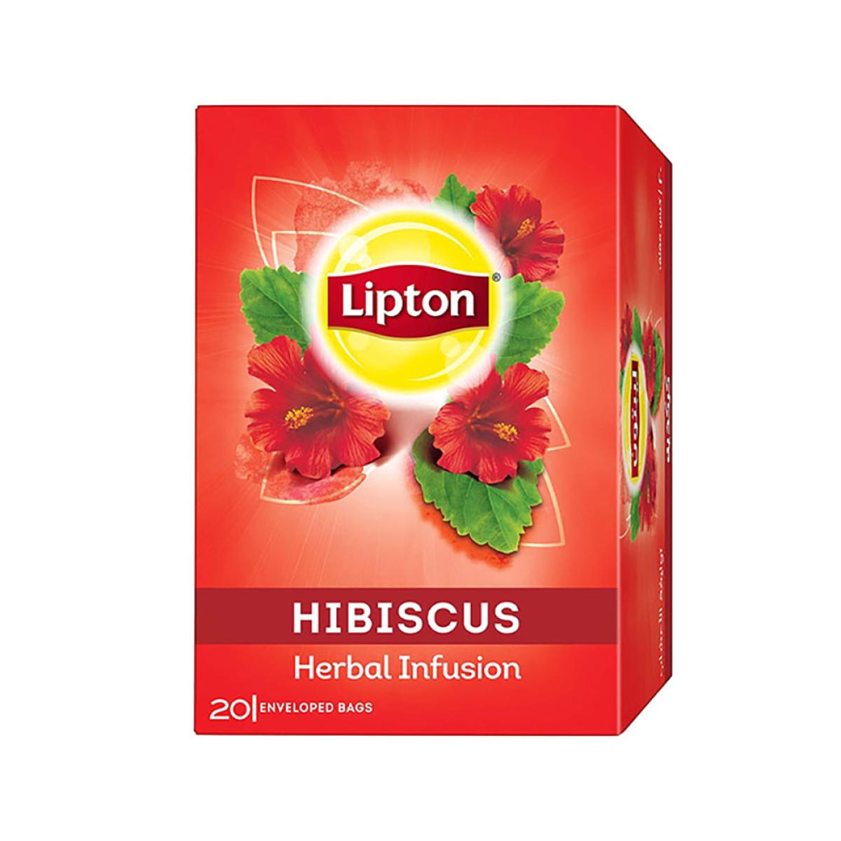 Lipton Herbal Infusion Hibiscus Tea 20 Bags