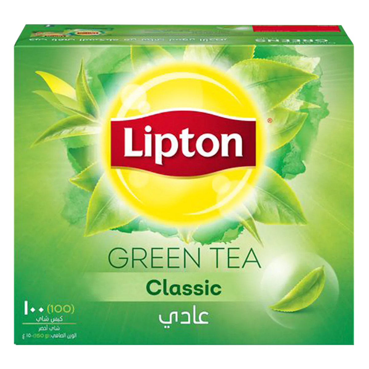 Lipton Green Tea Pure Classic 100 Tea Bags