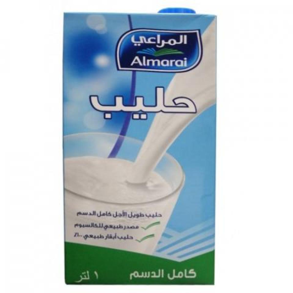 Almarai Milk Full Fat, 1L