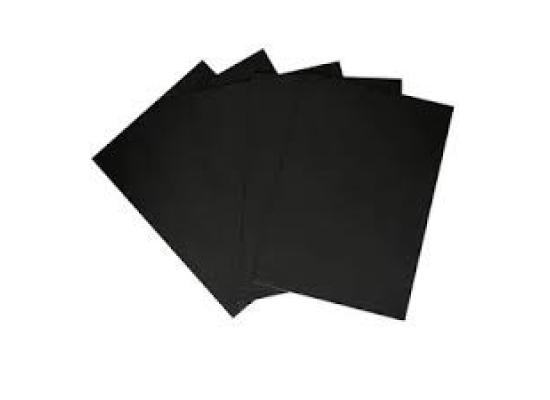 Carton A4 Bristol Black pack of 100 sheets