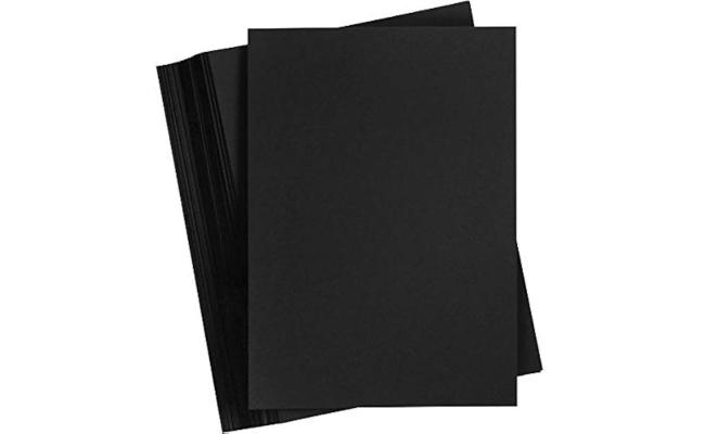 Carton paper Black 70*100 pack of 25