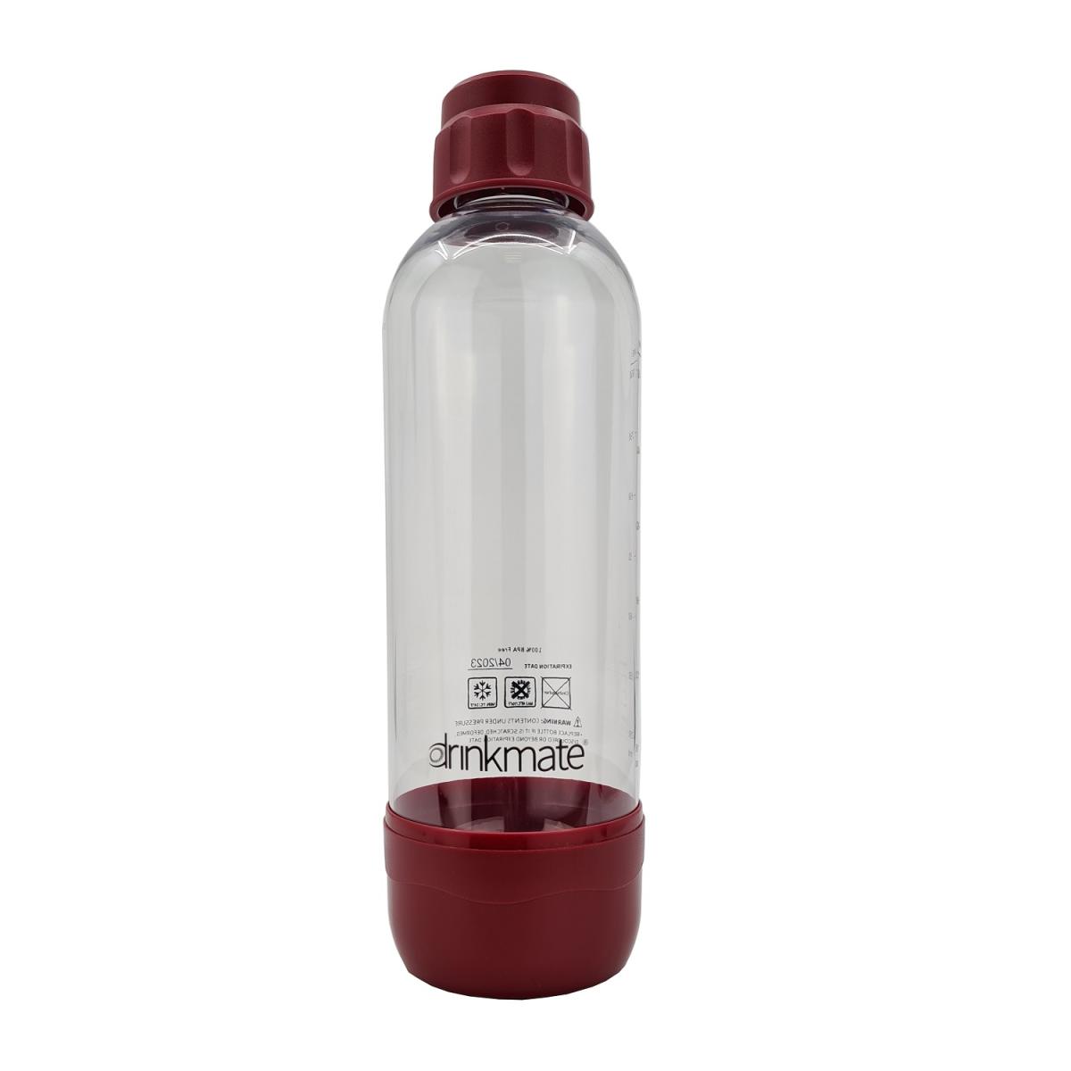 Drinkmate PET Bottles 1L (Red)