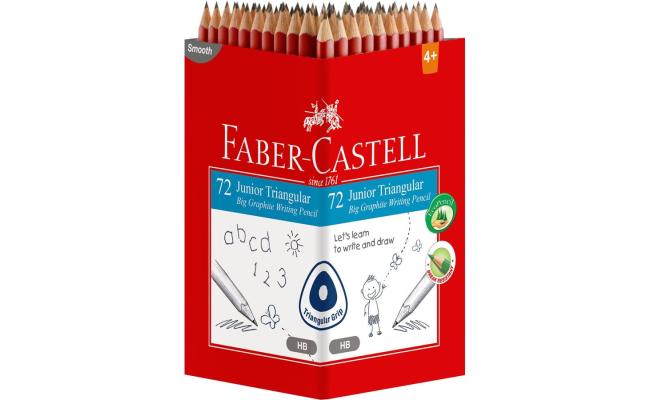 Faber Castell 72 Big Graphite Writing Pencil Triangular