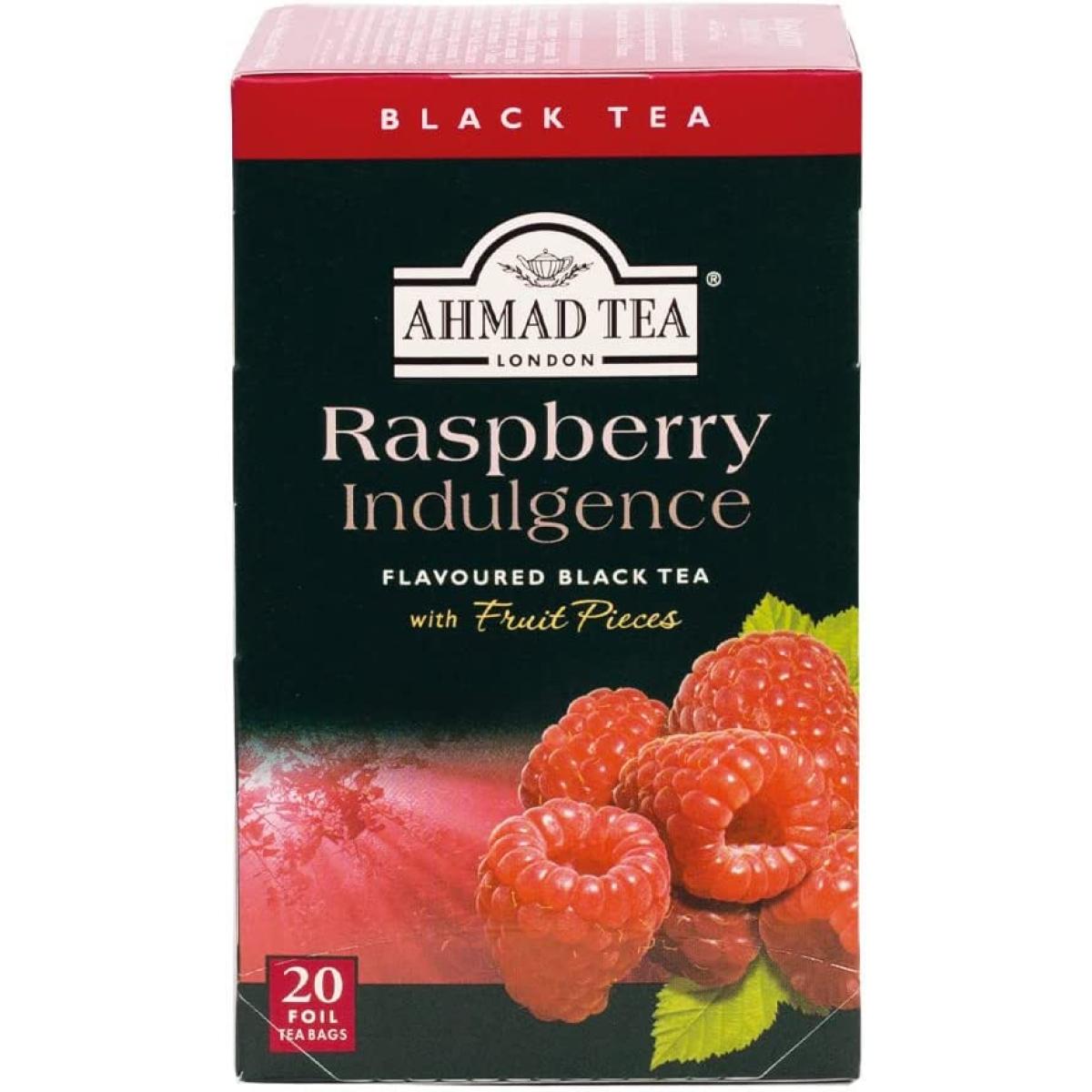 Ahmad Tea Raspberry Indulgence Fruit, Pack of 20