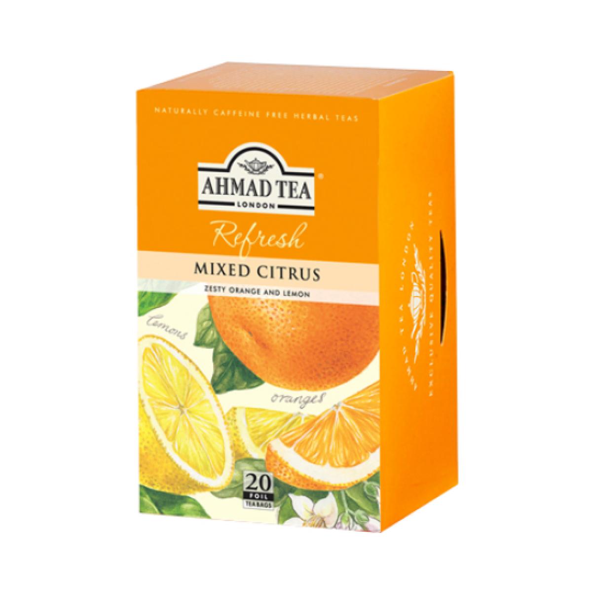 Ahmad Tea Mixed Citrus Tea, Pack of 20