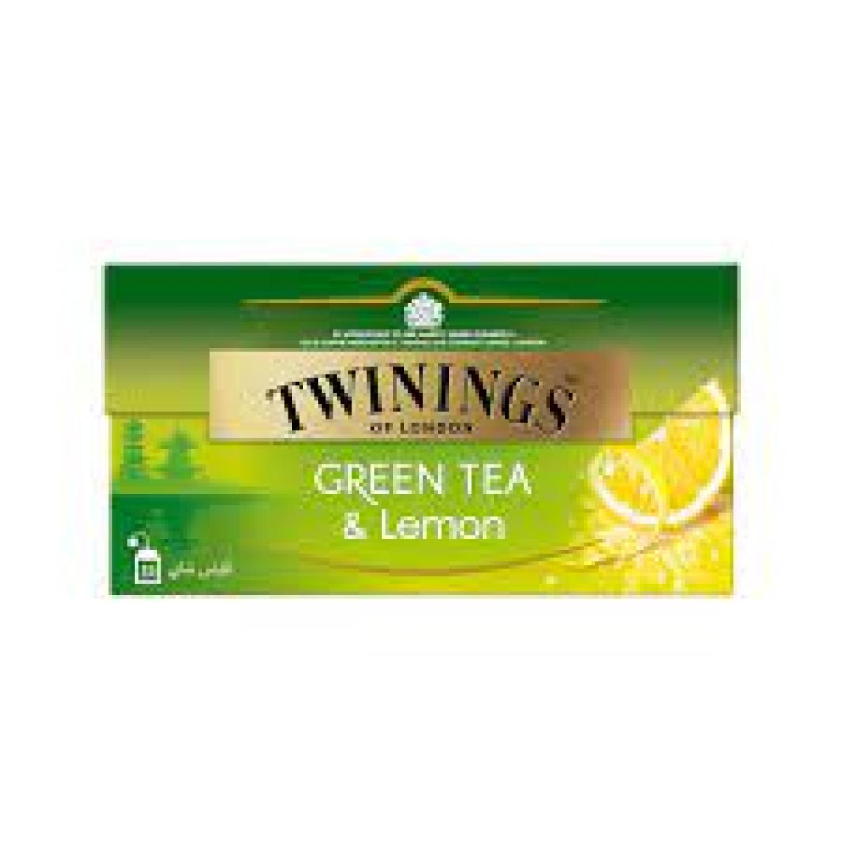 Twinings Green Tea And Lemon Pack Of 25