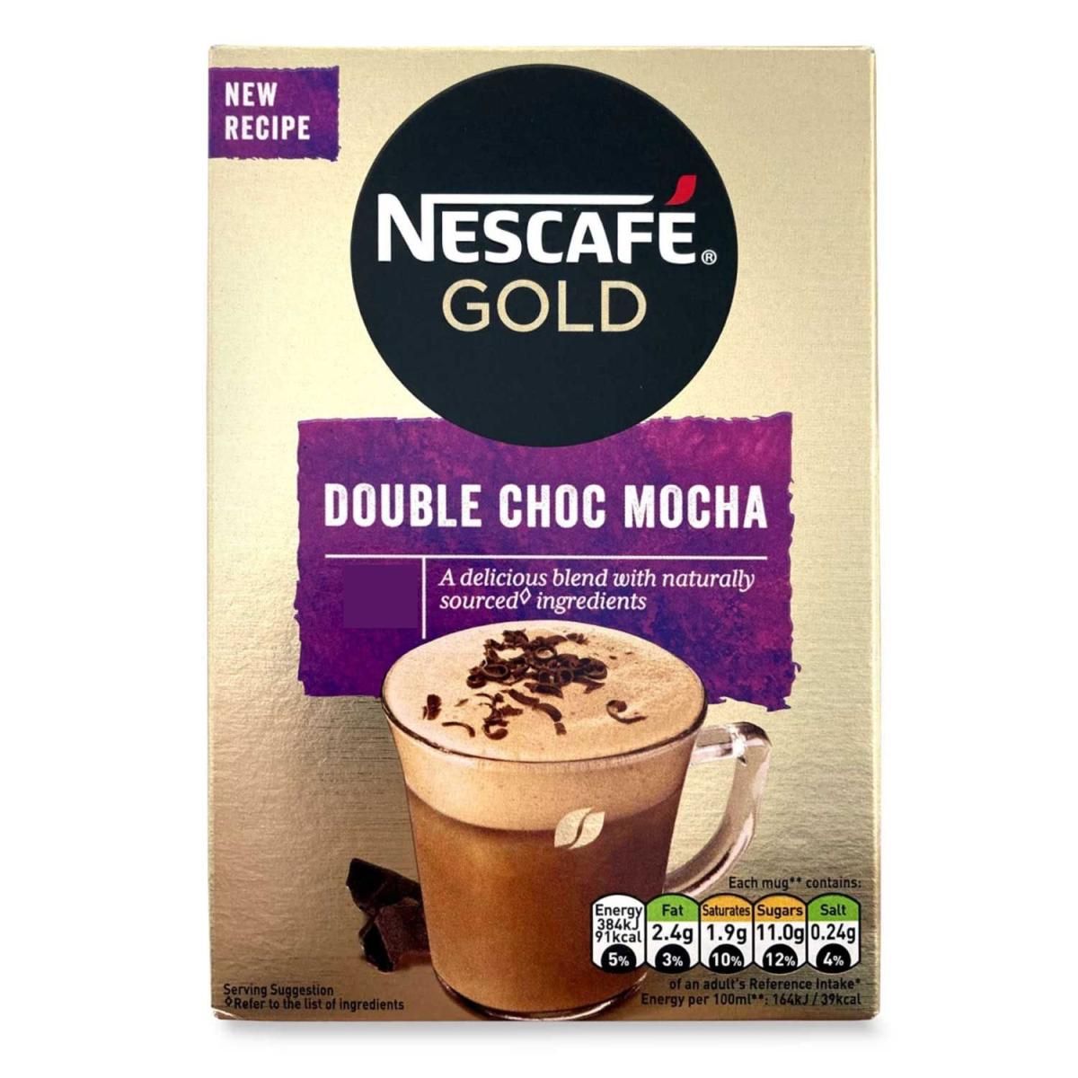 Nescafe Gold Double Choc Mocha, Pack of 10