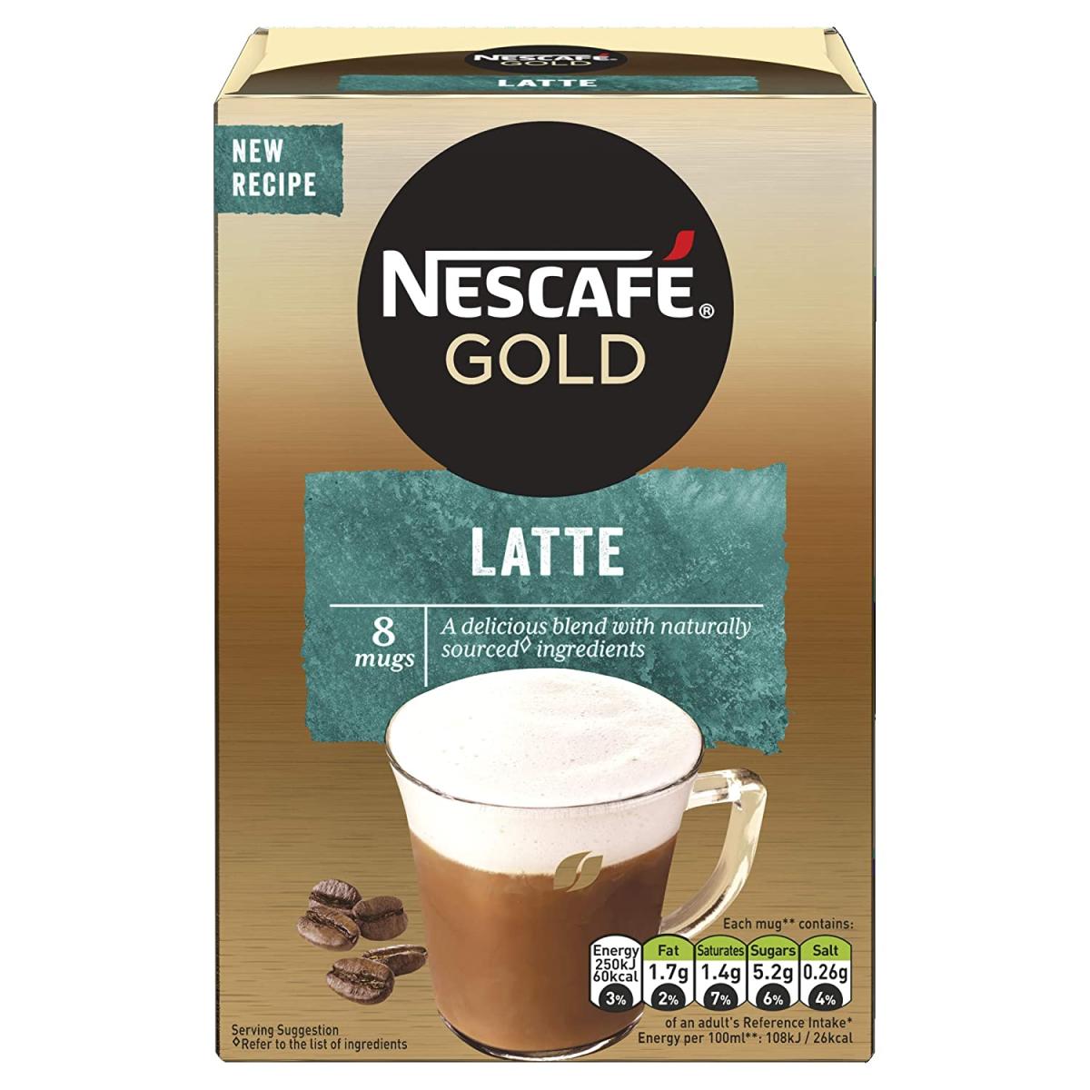 Nescafe Gold Latte Pack of 10