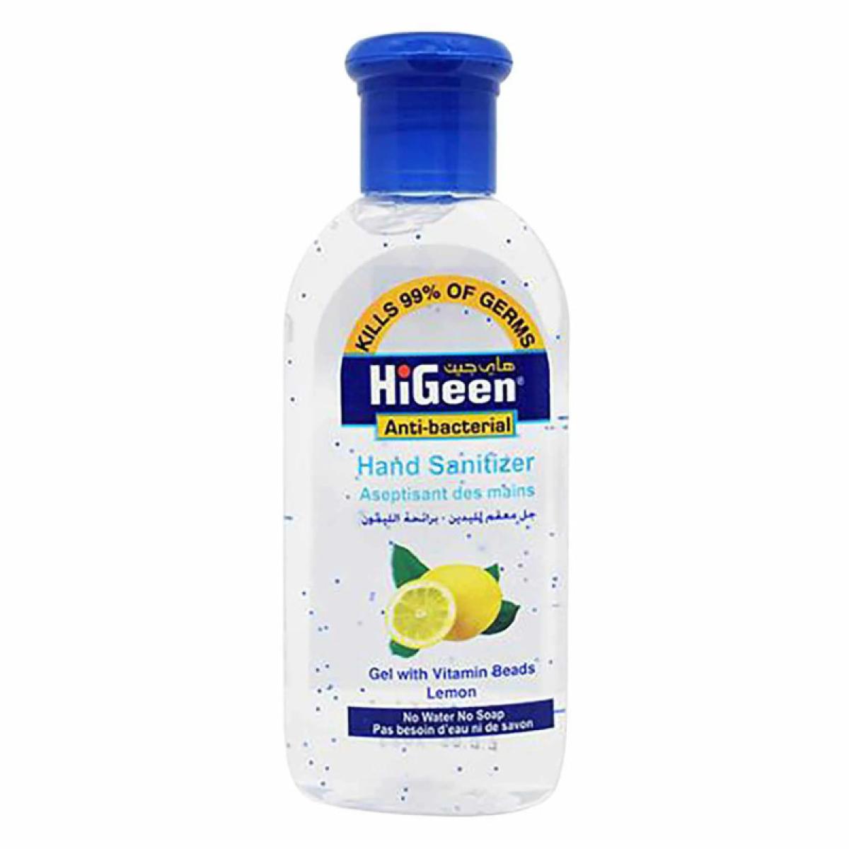 HiGeen Lemon Anti Bacterial Hand Sanitizer 110 ml