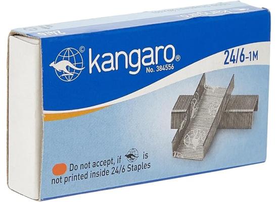 Kangaro Staple Pins 24/6-1m Pack of 1000