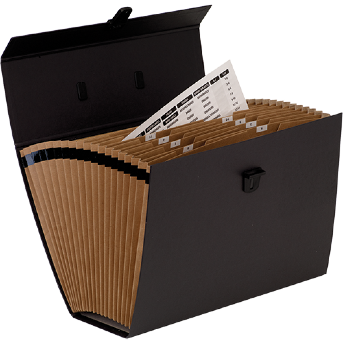 Fellowes Handifile Expanding Organiser - Black