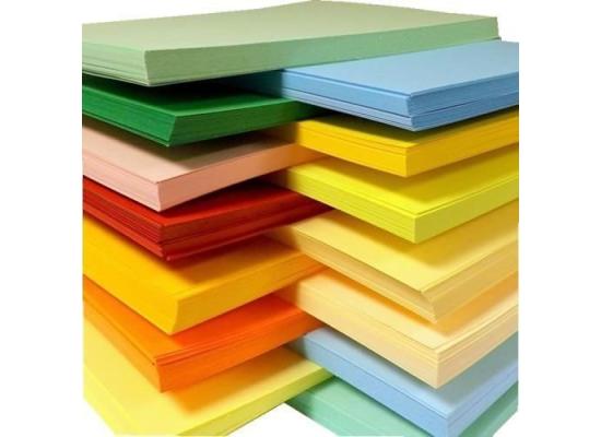 A4 Color Paper 80g, 1 Color Pack of 100 Sheets