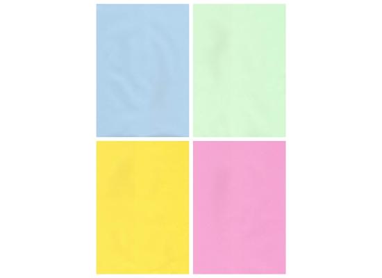 A4 Color Paper 150g, 4 Colors Pack of 100 Sheets