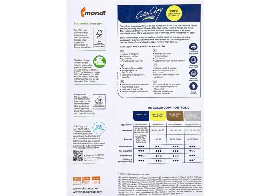 Color Copy A3 Paper 160gsm White Pack of 250 Sheets