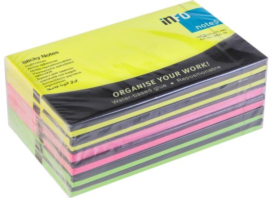 Info Sticky Note 5*3 - Pack Of 6 Colors