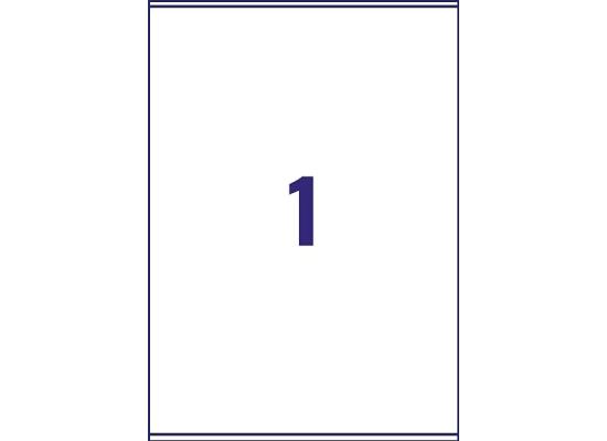 Riklabel Sticky Label A4, 1 Piece