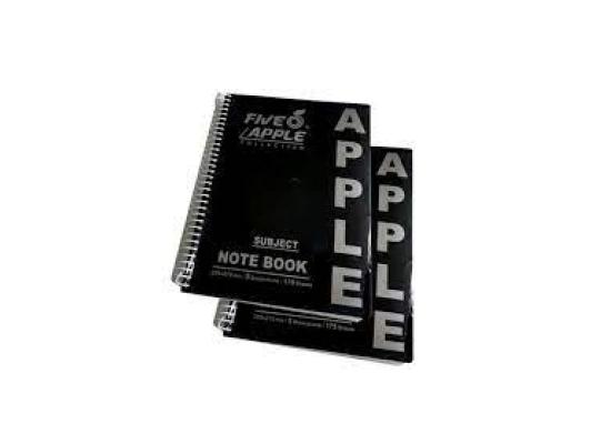 Apple Note Book A5 With Side Wire