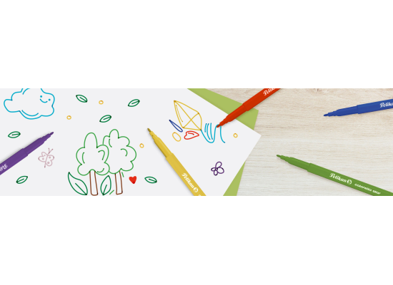 Pelikan Colorella Star, Fiber-Tip Pack of 10