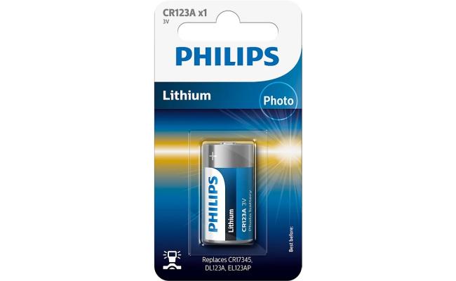 Philips Lithium CR 123A - 1 Blister
