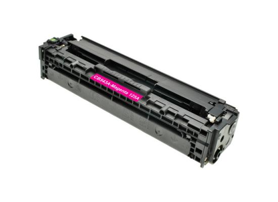 HP CB543A (125A) Magenta Laser Toner Cartridge (Compatible)