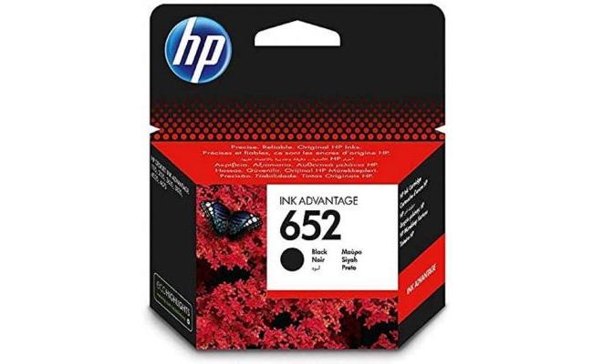HP F6V25AE 652 Black Ink Cartridge
