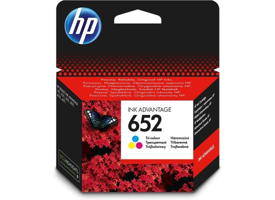HP 652 TRI-Color Original Ink Advantage Cartridge 