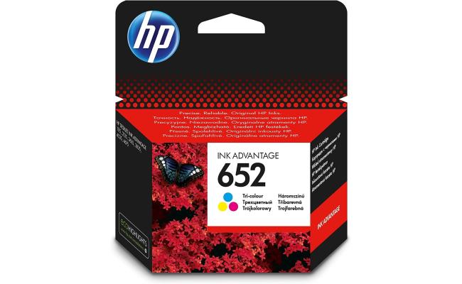 HP 652 TRI-Color Original Ink Advantage Cartridge