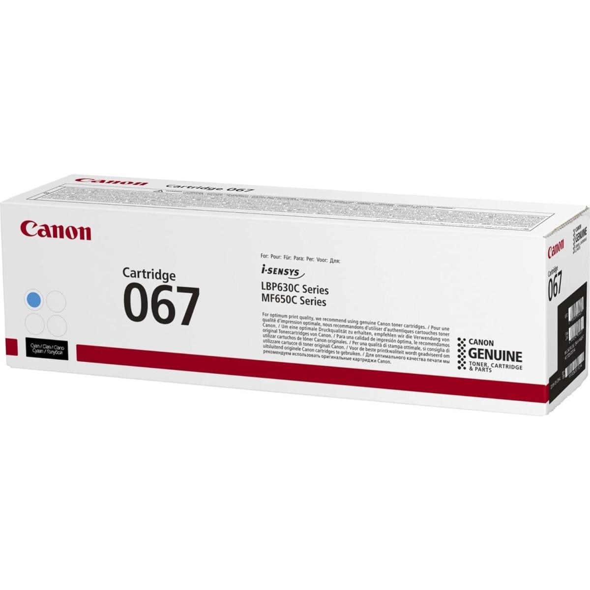 Canon 067 Cyan Toner Cartridge
