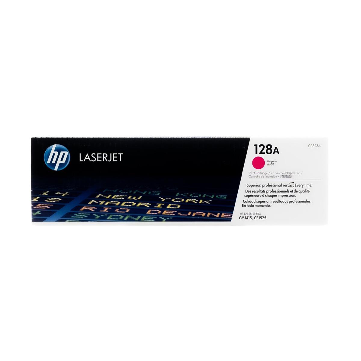 HP 128A Original LaserJet Toner Cartridge (CE320A) Magenta