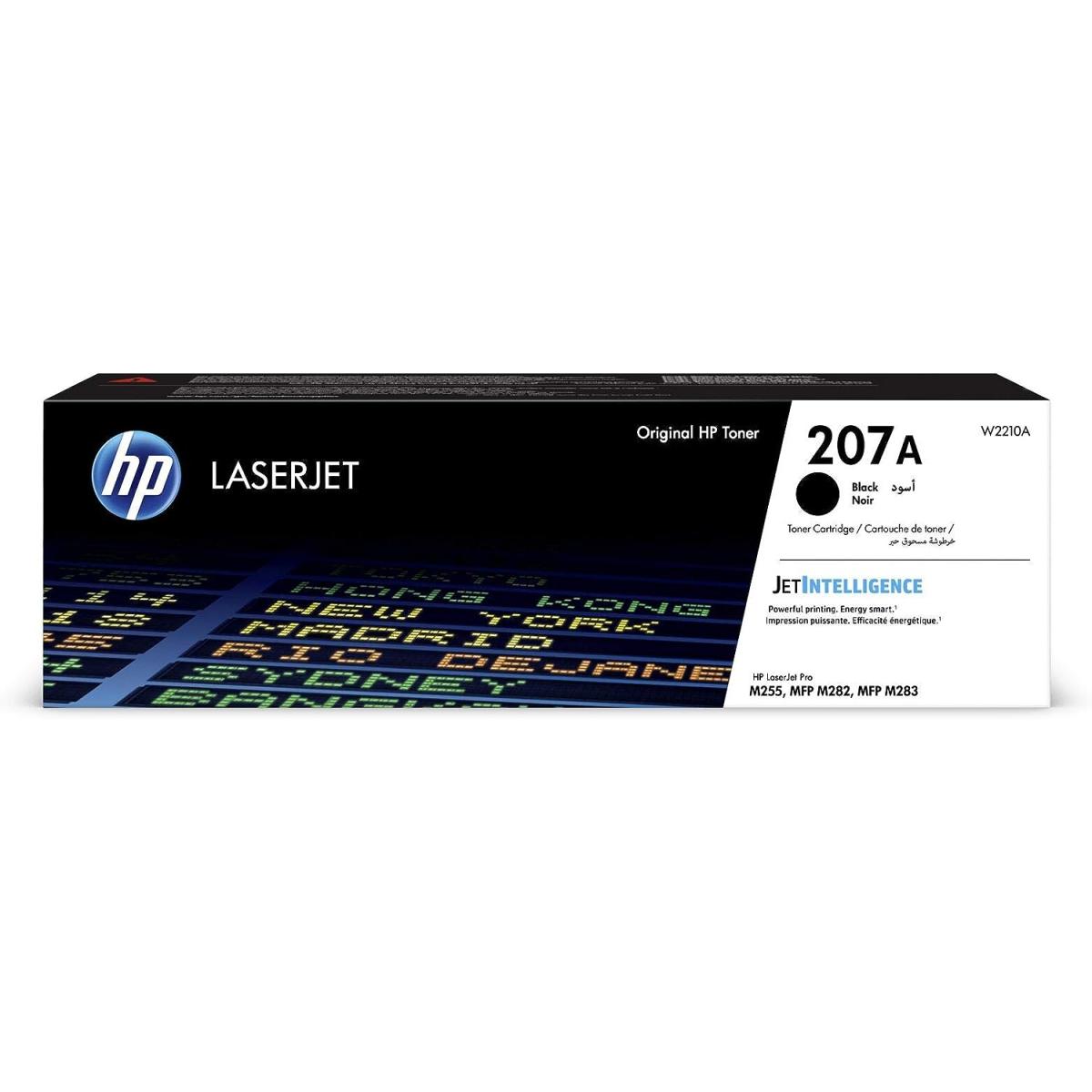 HP 207A Original LaserJet Toner Cartridge, Black