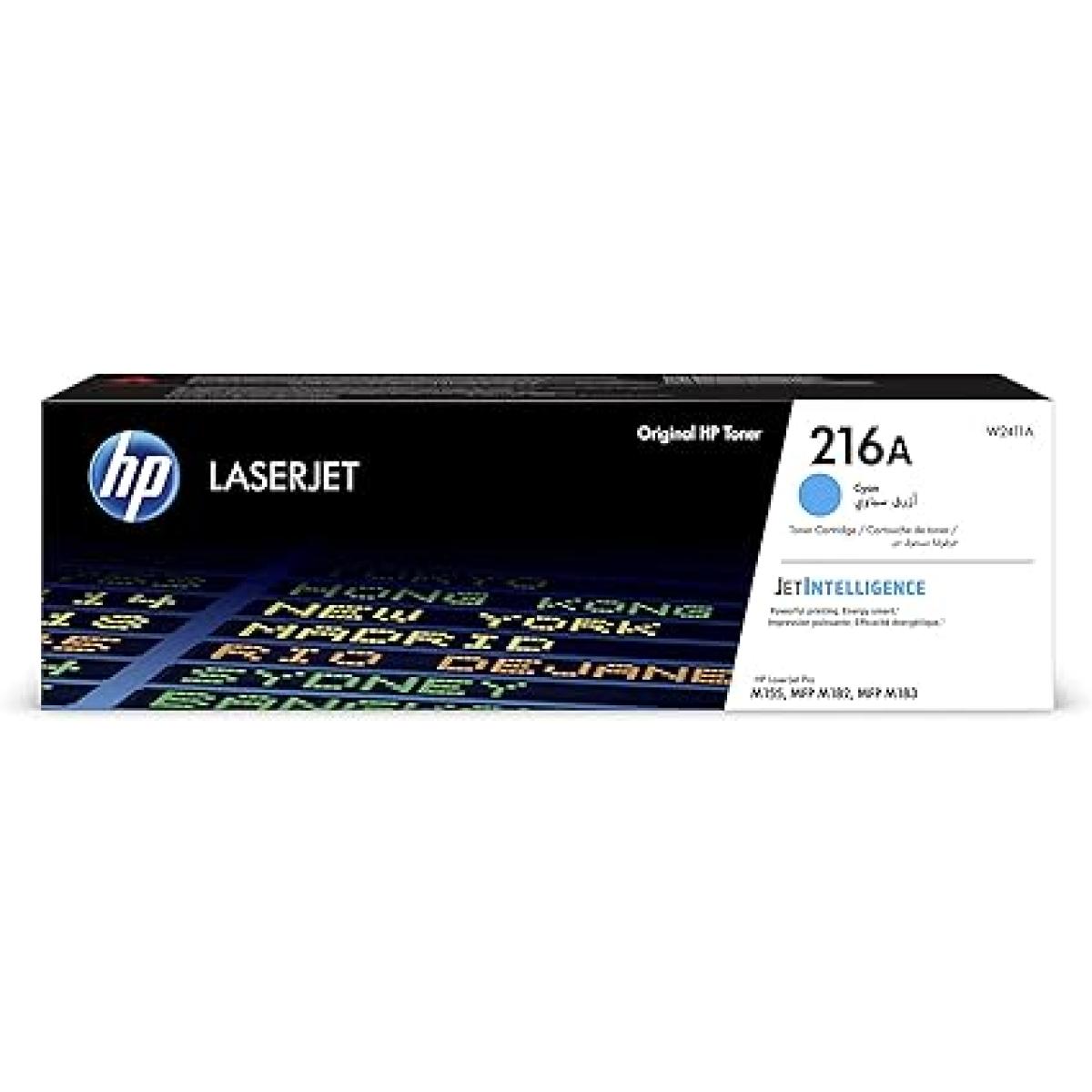 HP 216A Original Laserjet Toner Cartridge, Cyan