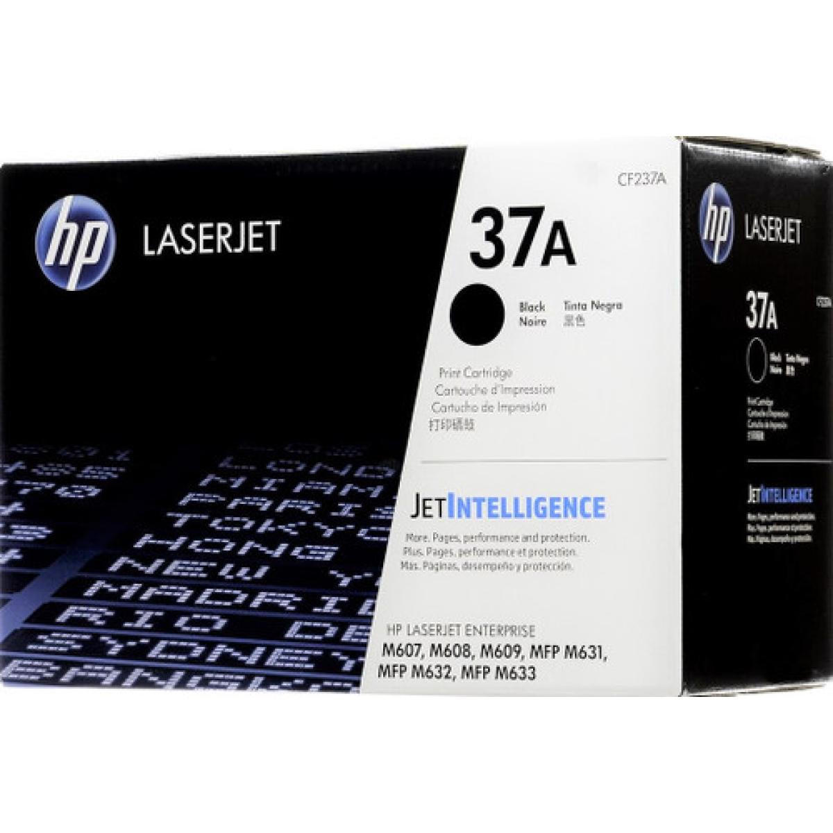 HP 37A Black Original Toner Cartridge