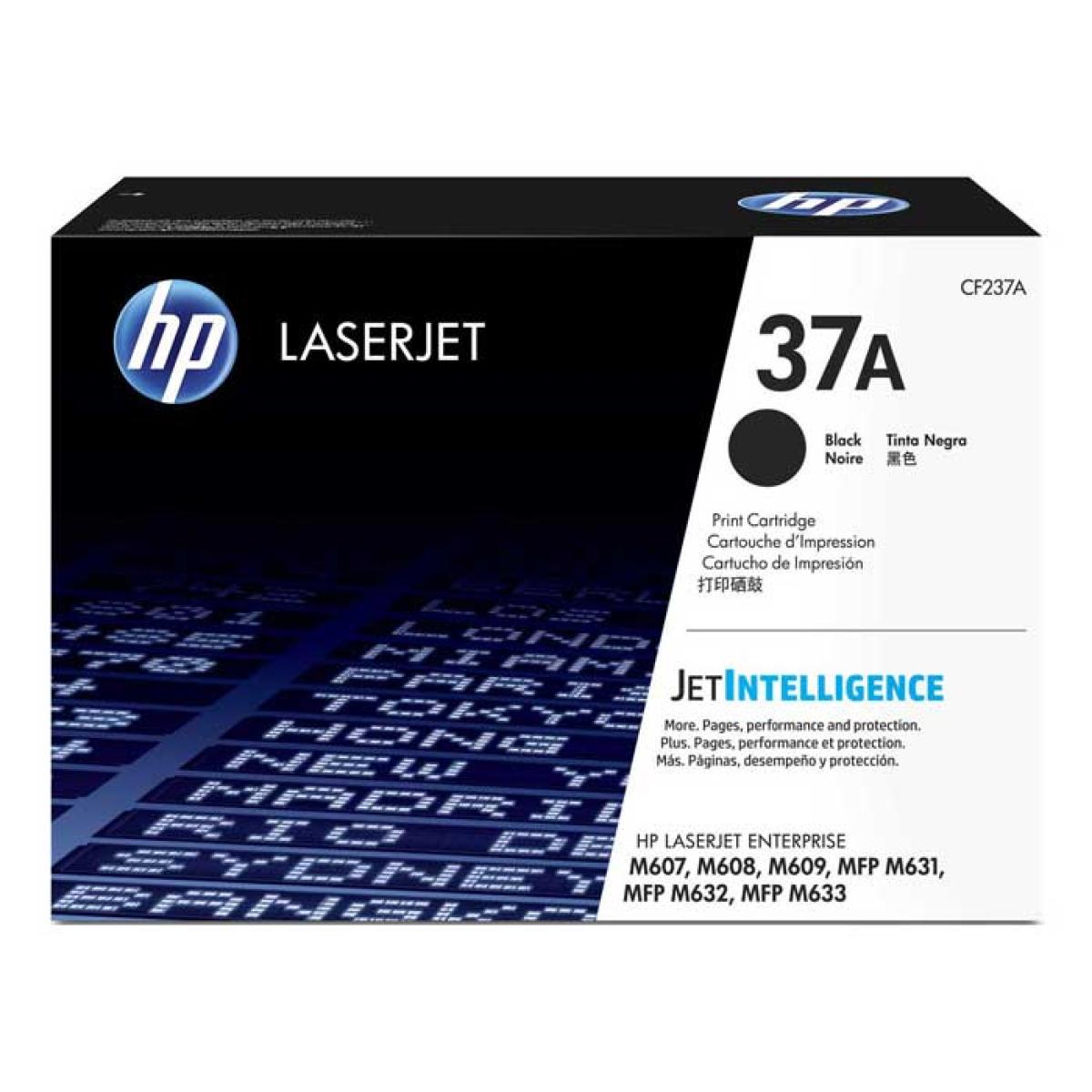 HP 37A Black Original Toner Cartridge